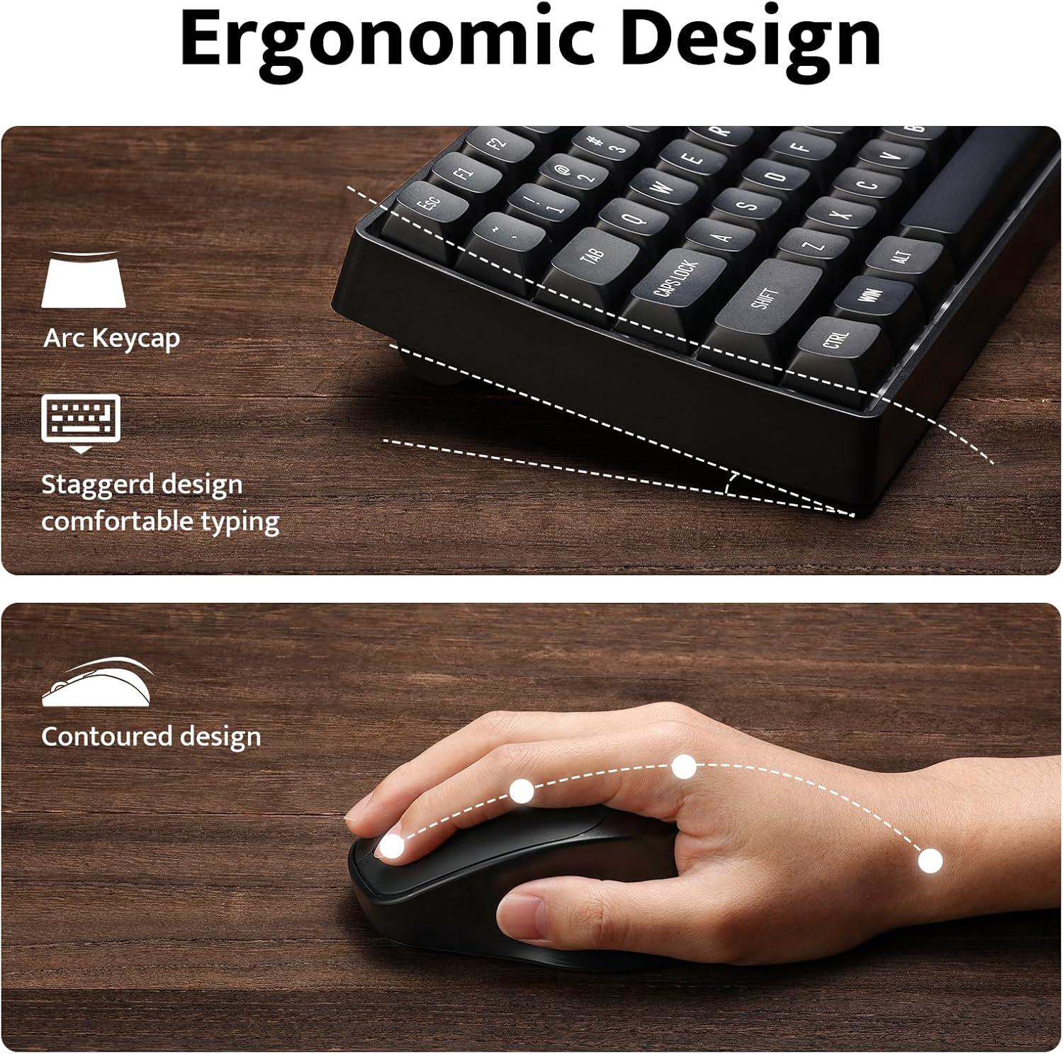 darkFlash Wireless Mechanical Keyboard & Mouse - Gallery 14