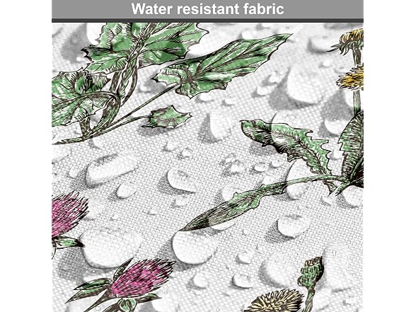 Ambesonne Dandelion Fabric by The Yard,