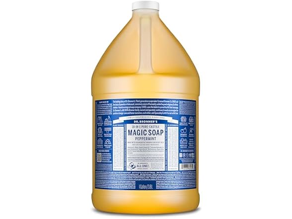 Dr. Bronner's Dr. Bronner's Peppermint Soap 1gal