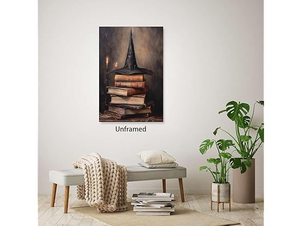 Halloween Vintage Witchy Wall Art