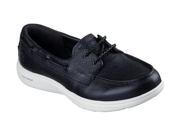 Skechers Women's On-The-Go Flex Radiant Leather Boat Shoe