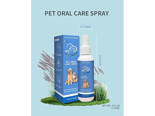 JUC Dog Breath Freshener for Dogs & Cats