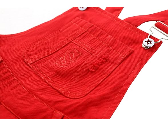 Binpaw Girls (5-6 Years) Ripped Holes Jumpsuit