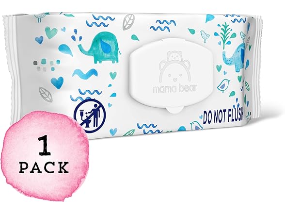 Amazon Brand - Mama Bear 99% Water Baby