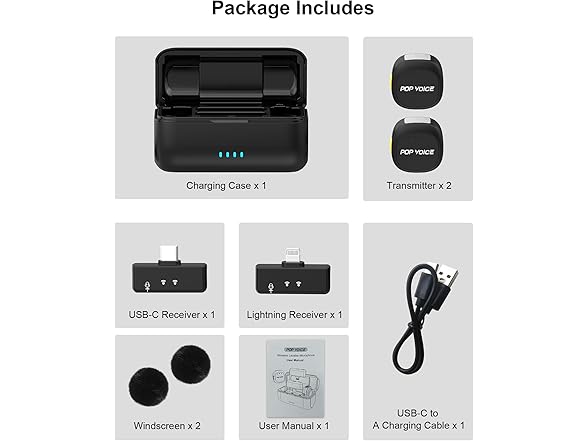 PoP Voice Mini Microphone