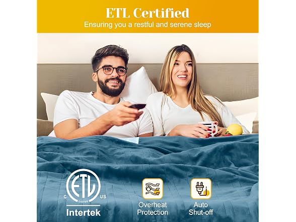 Twin Size Electric Heated Blanket