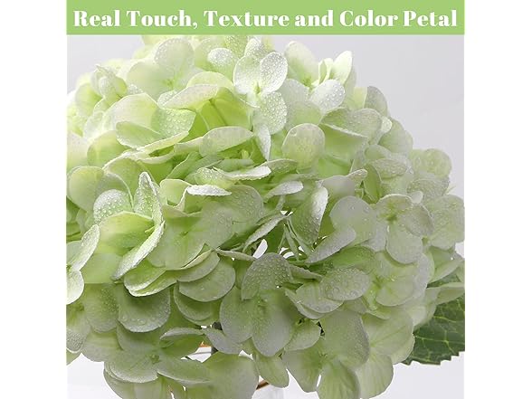 Kmise Hydrangea Artificial Flowers, 22”