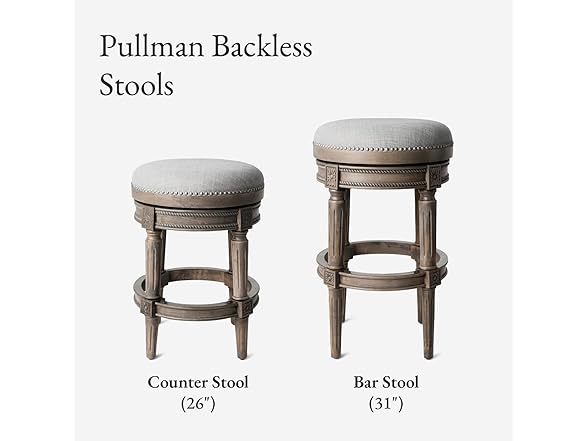 Maven Lane 26" Pullman Backless Counter Stool