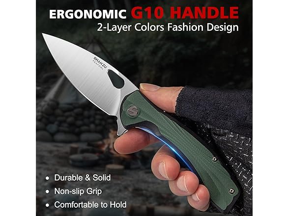 SHAN ZU 3.2" Pocket Knife