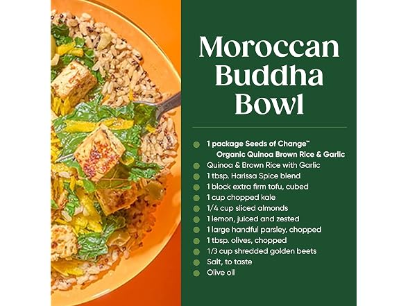 SEEDS OF CHANGE Organic Quinoa and Brown Rice with