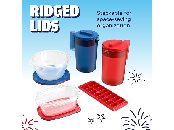 Rubbermaid TakeAlongs Special-Edition Americana 13-Piece Set