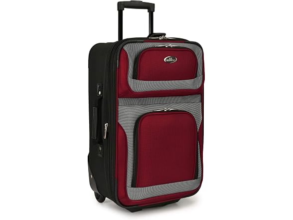U.S. Traveler New Yorker Lightweight Expandable Rolling Luggage, 4-Piece Set