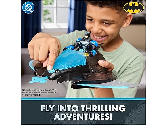 Batman Ninja Strike Katana Blade Batwing and 6" Action Figure