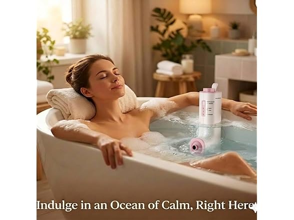 Pink Bath Jets for Bathtub