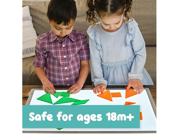 SPARK & WOW Light Table Sensory Shapes