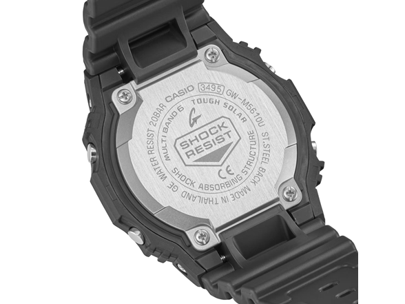 Casio Men's Digital Quartz Watch with Plastic Strap GW-M5610U-1ER, 35.5 mm