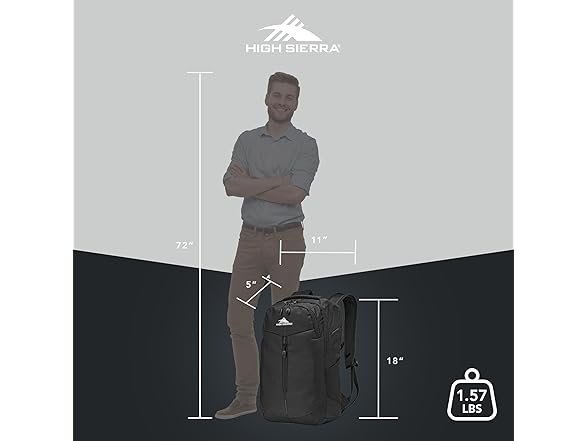 High Sierra Swerve Pro, Black