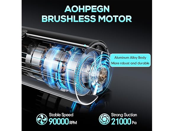 AOHPEGN Handheld Car Vacuum