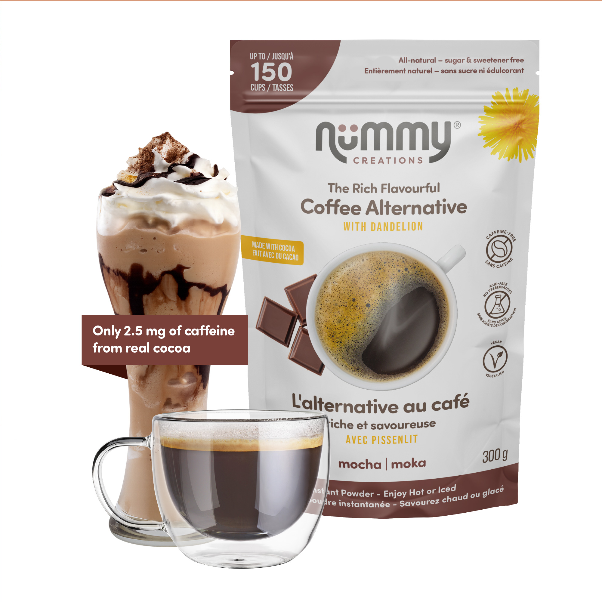 (3pk) Decaf Herbal Coffee Nummy Creations- Your Choice - Gallery 28