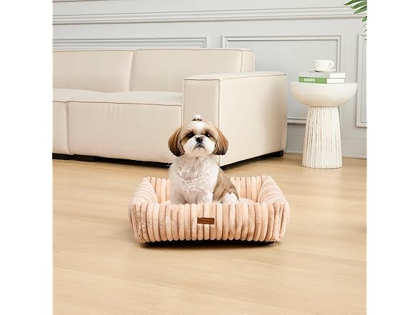 Modern Threads Ribbed Plush Two-Tone Cuddler