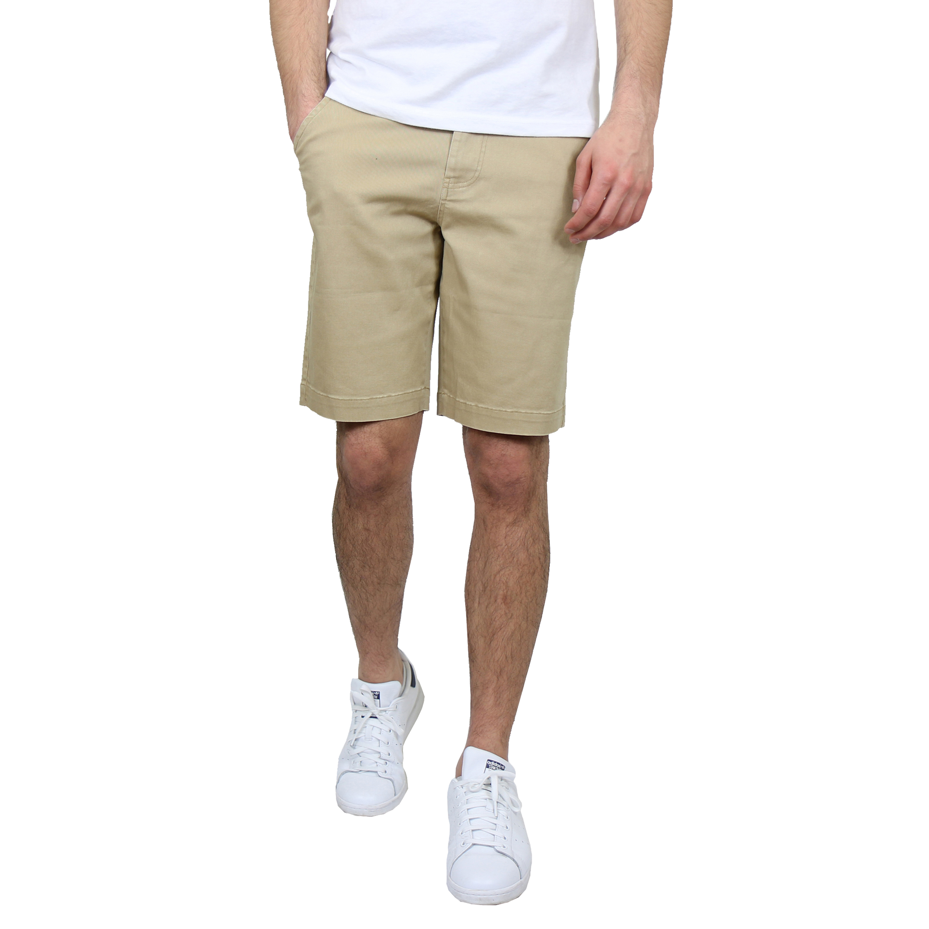 3Pk Asst Mens Stretch Chino Shorts - Gallery 8