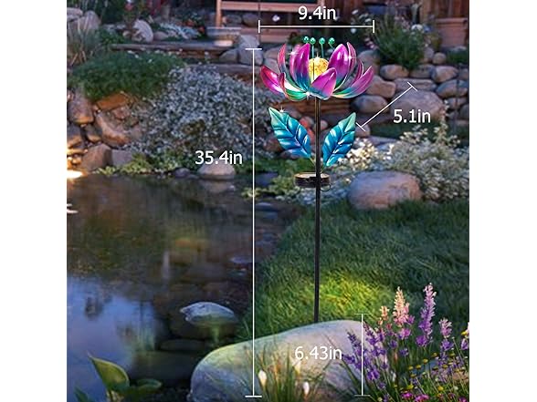 SUCUY Solar Spinners Light