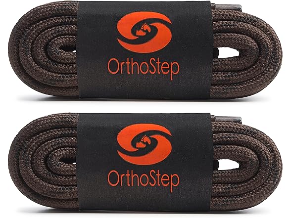 OrthoStep Thick Round Athletic Laces
