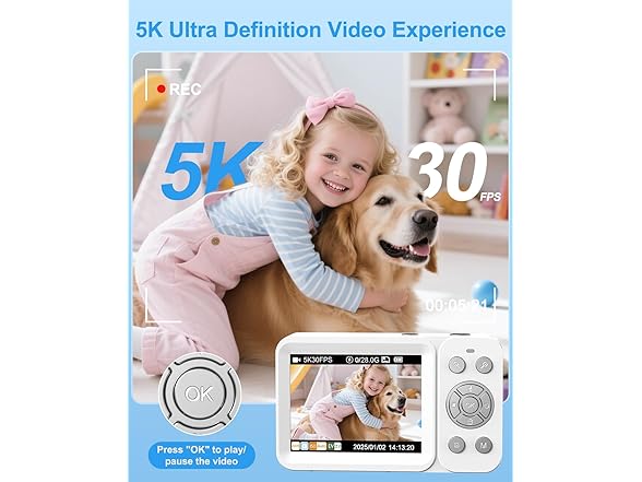 Hoorola 5K Digital Camera