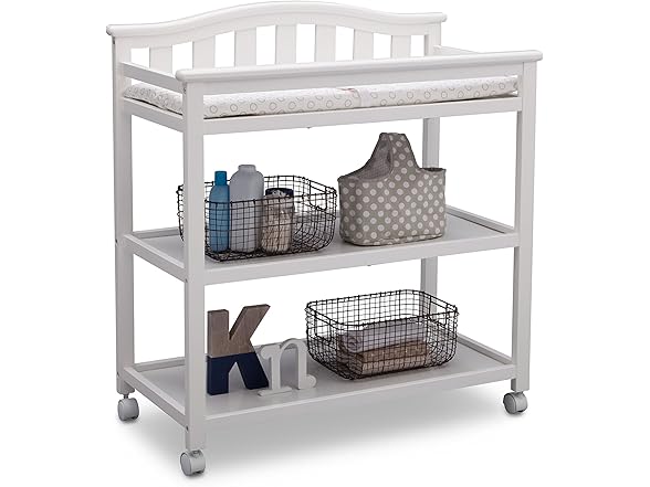 Delta Bell Top Changing Table w/Wheels