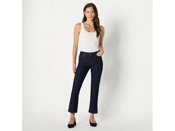 Amazon Essentials Women Stretch Mid-rise Kick Jean