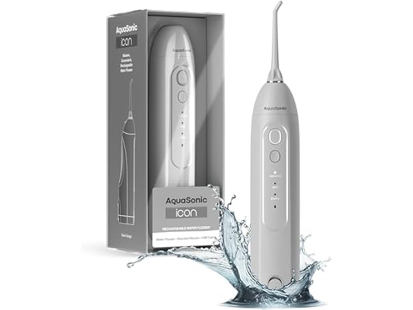 AquaSonic Icon Flosser Stone - Gallery 2