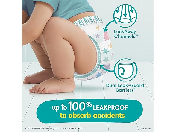 Pampers Easy Ups 3T-4T 124ct