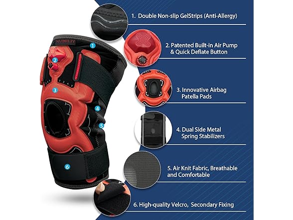 Nvorliy Inflatable Knee Brace