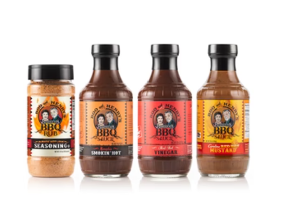 (4pk) Boo and Henry's BBQ Sauce