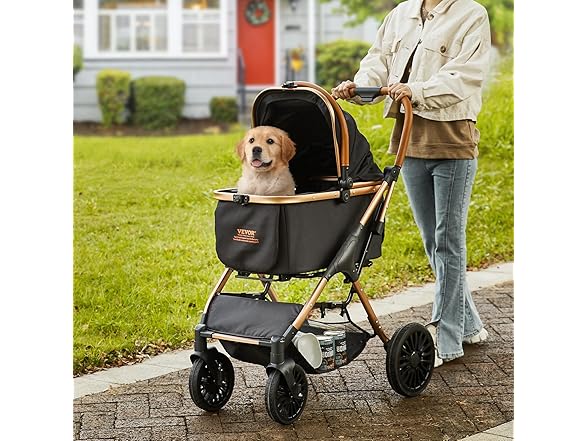 VEVOR Pet Stroller - 66 LB MAX