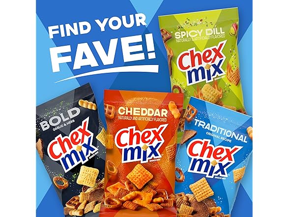 Chex Mix Traditional Original Recipe Snack Mix