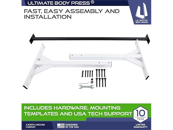 Wall or Ceiling Mount Pull Up Bar