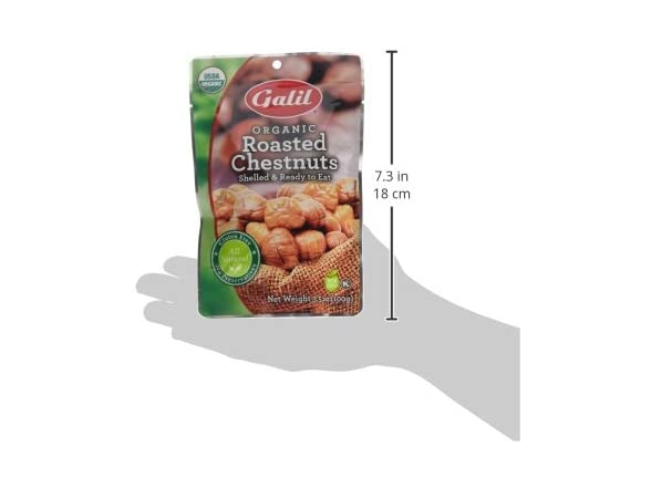 Galil Chestnut Roasted Organic, 3.5 oz