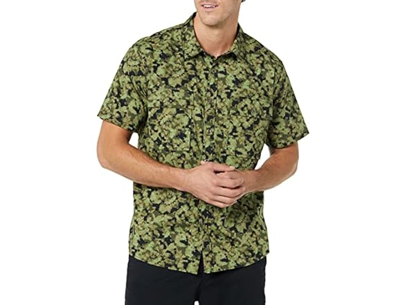 Green Camo Print