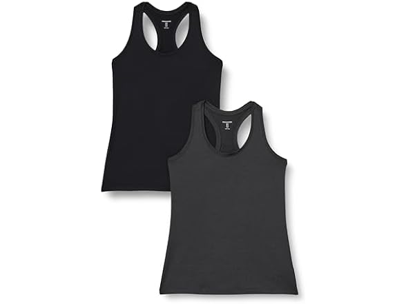 Amazon Essentials Women (XS) Top Heather Graphite