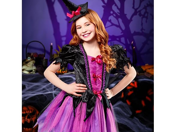 Rubies Witch Costume Dress for Kids (Medium)