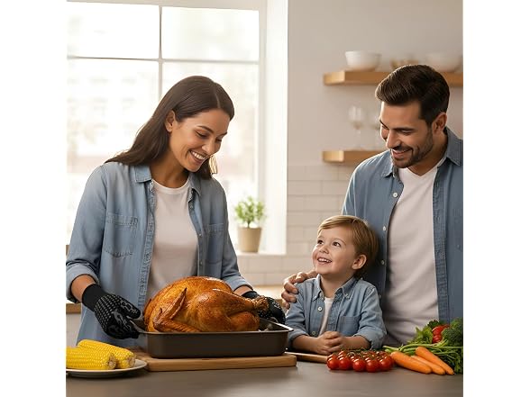FIRERIOT Heat-Resistant BBQ & Oven Gloves