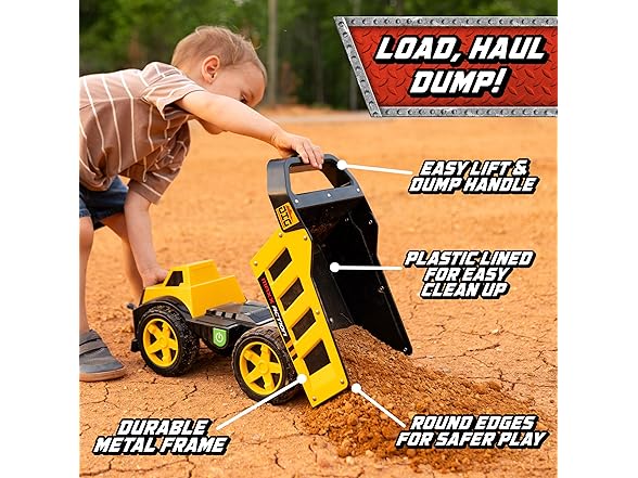 Maxx Action 16" Metal Dump Truck