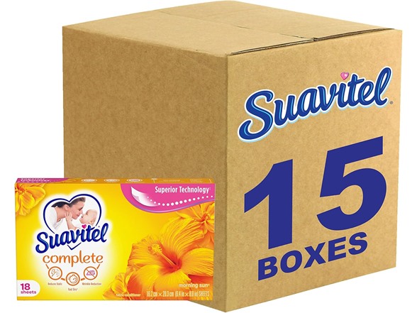 Suavitel Complete Fabric Conditioner Dryer Sheets