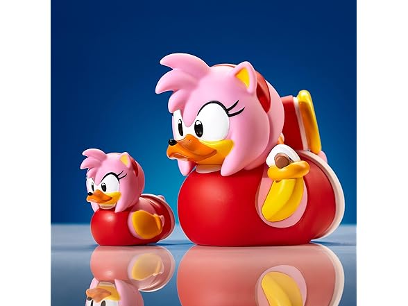 TUBBZ Mini Amy Rose Rubber Duck Figure