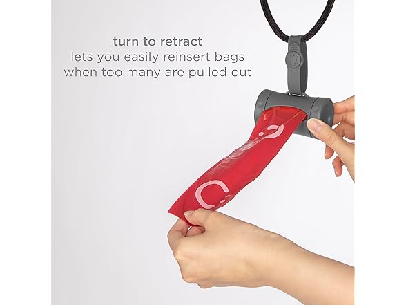 Ubbi Retractable Dog Poop Bag Holder