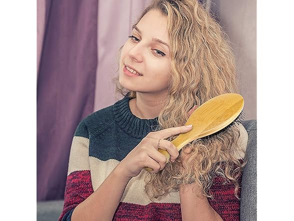 WeTest WeTest Upgraded Natural Boar Bristle Hair Brus