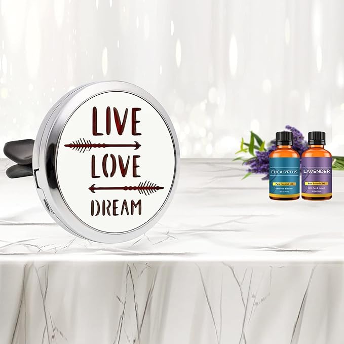 Amore Paris Oil Car Vent Diffuser with Oil - Gallery 12