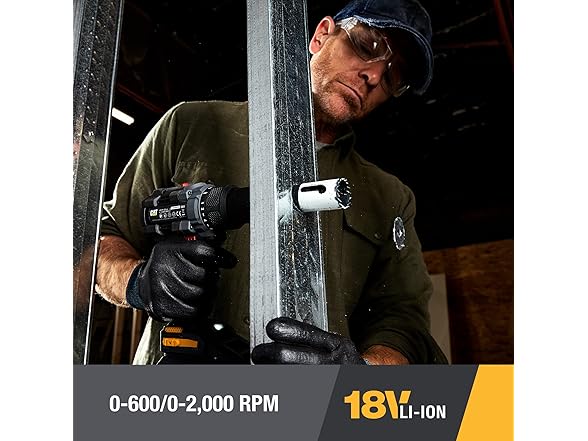 CAT DX11 18V Brushless 1/2in Drill/Driver Kit