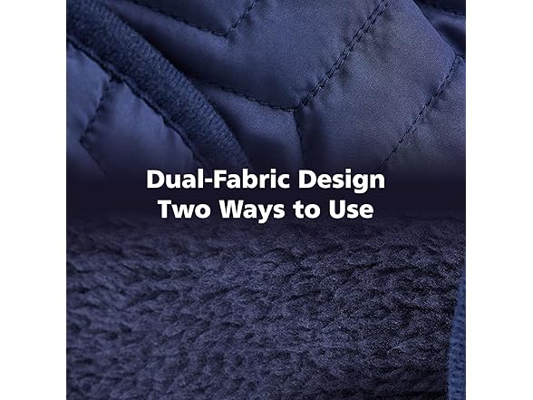 SHINEDOOR Quilted Fleece Wearable Blanket